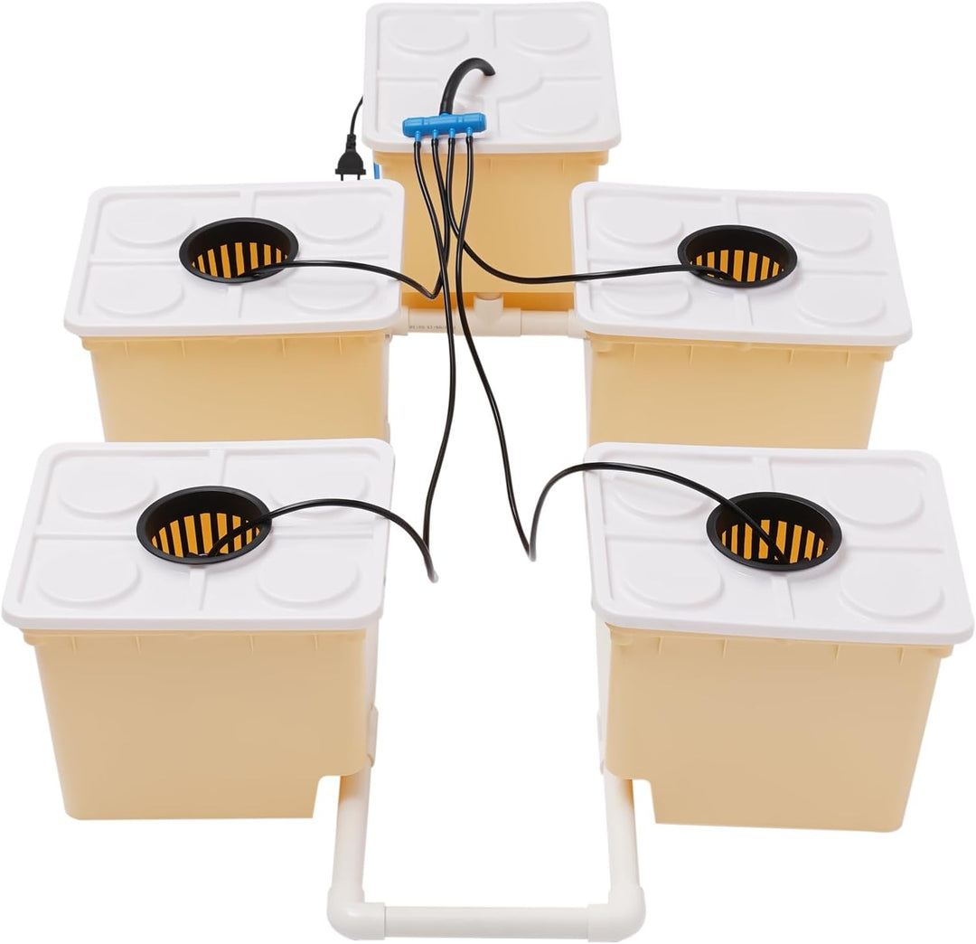 OUKANING Indoor Garten Hydrokultur Grow System Kit 11L Hydroponics Anzucht-System Home Anzuchtsets f