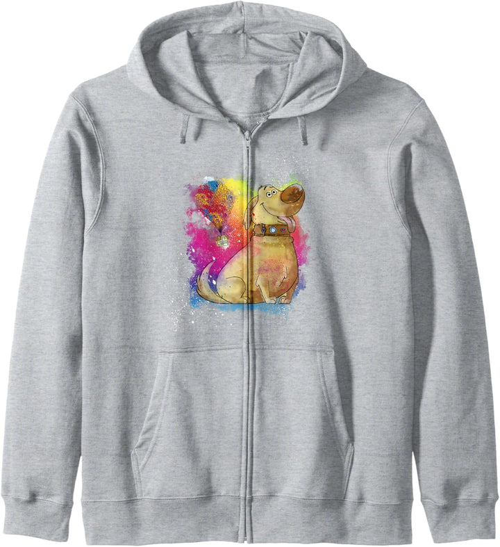Disney Pixar Up Dug Watercolor Rainbow C1 Kapuzenjacke