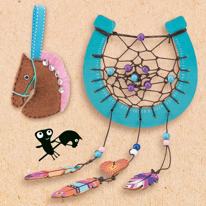 Kosmos 604363 AllesKönnerKiste Pferde Kreativ-Box, DIY-Bastelset für Mädchen und Jungen ab 8 Jahren,