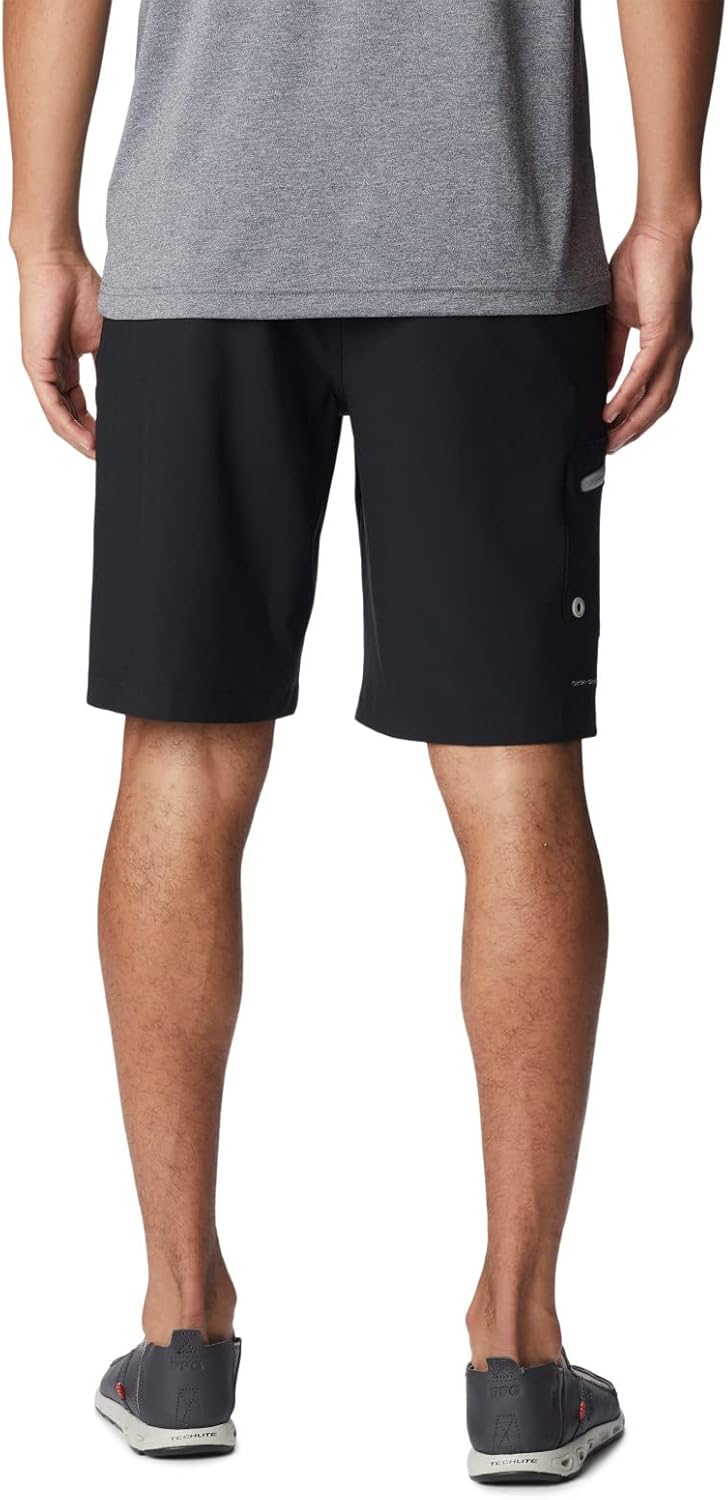 Columbia Herren Terminal Tackle Wander-Shorts 36 Schwarz / Grau (Cool Grey), 36 Schwarz / Grau (Cool
