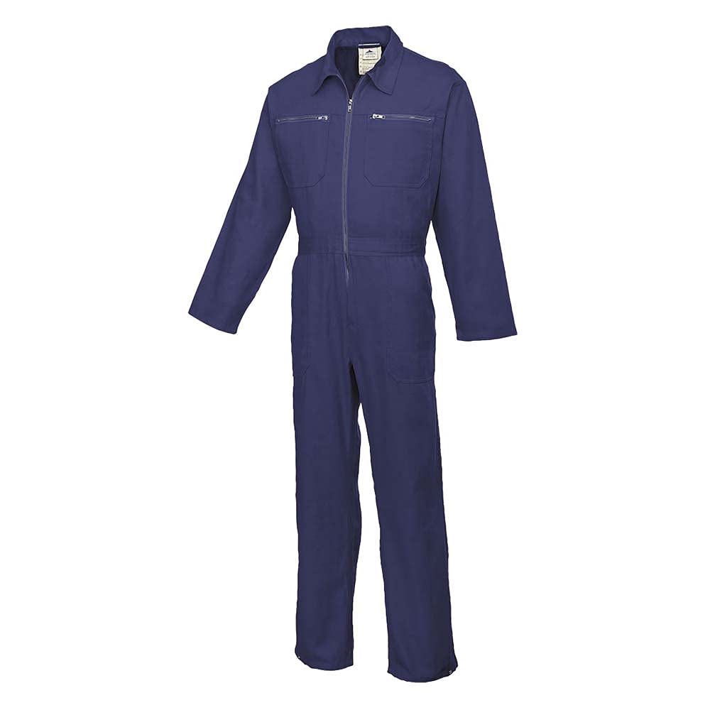Portwest Baumwoll Overall, Grösse: XXXL, Farbe: Marine, C811NARXXXL 3XL Armada, 3XL Armada