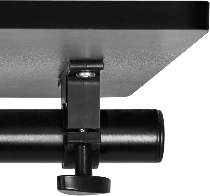 Betttisch für Laptop, Betttisch mit Rollen, höhenverstellbar, mit feststellbaren Rollen, 70 x 44 x 6
