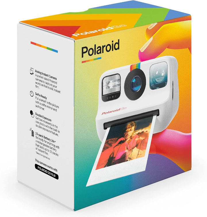 Polaroid Go Sofortbildkamera - Weiss - 9035 Keine Filme Weiss Camera Only Kamera Kamera, Weiß C