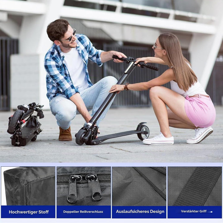 PORFOYO E-Scooter Transporttasche,E-Scooter Aufbewahrung Transporttasche,Tragetasche Schutzhülle Für