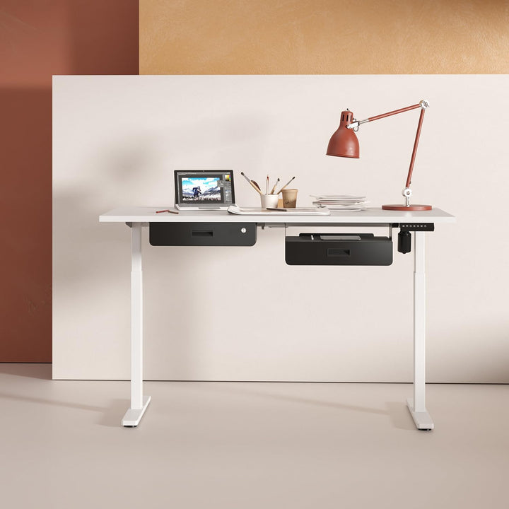 Maclean MC-461 Ergonomische Untertischschublade mit Schlüssel Abschliessbar, Maximale Belastung: 5 k