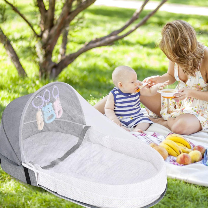 Baby Reisebett, Faltbare Wiege Für Das Bett Bionic, Portable Reisebettzelt Für Babys, Mit Moskitohau