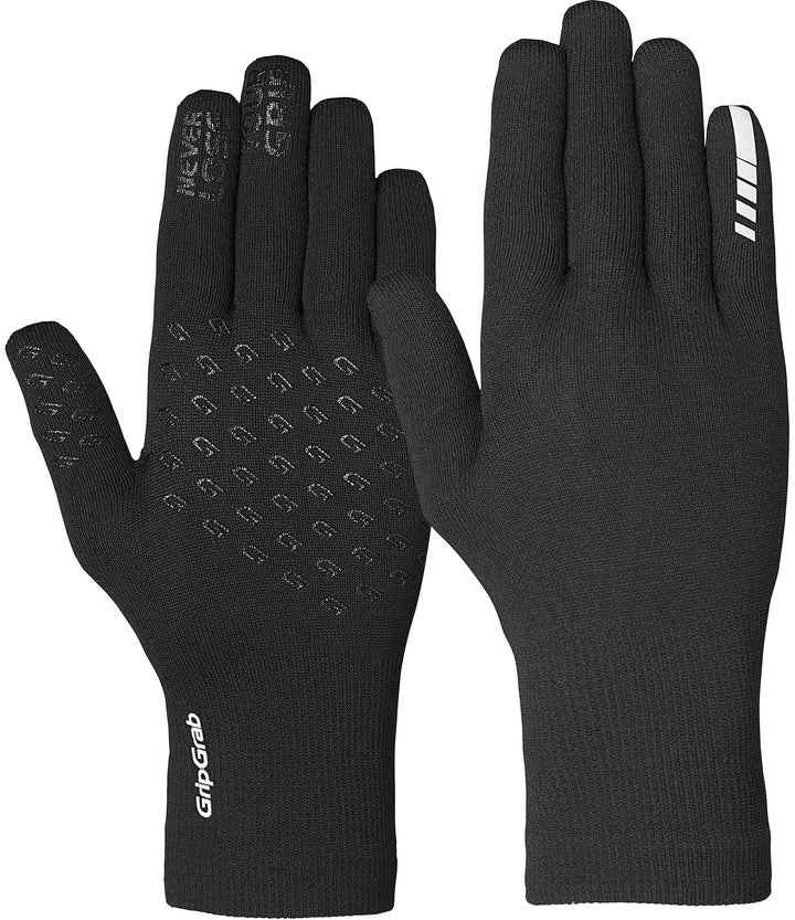 GripGrab wasserdichte Gestrickte Fahrradhandschuhe rutschfeste Winddichte Thermo Radsport Regenschut