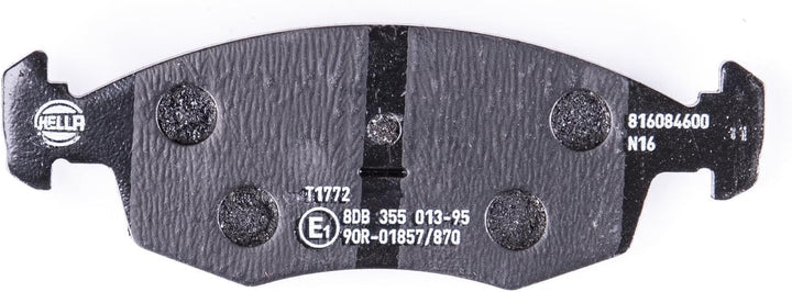HELLA PAGID 8DB 355 013-951 Bremsbelagsatz - T1772 - Dicke/Stärke: 17.5mm - Bremssystem: Teves - nic