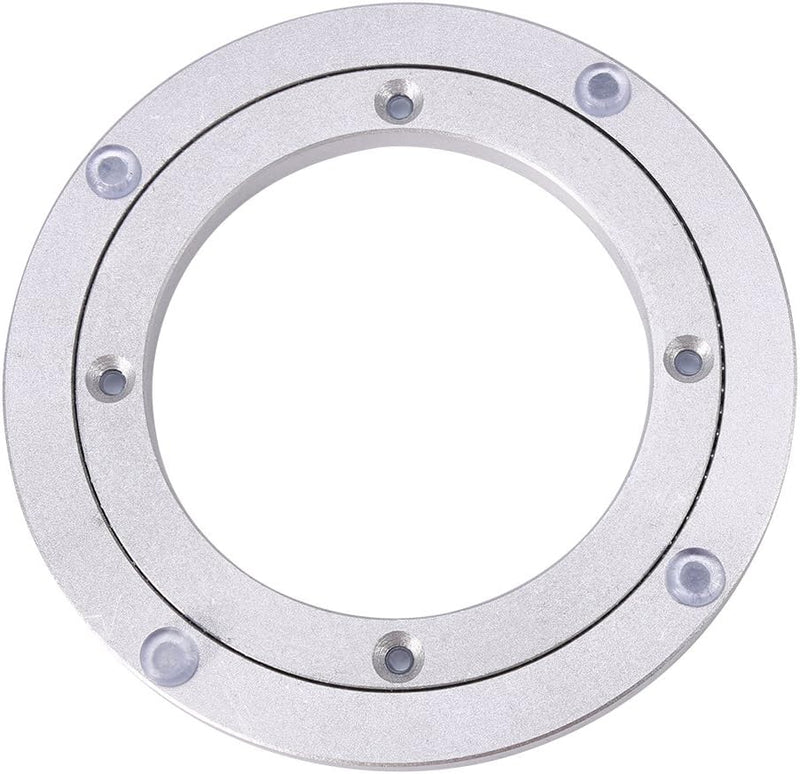 Drehlager-Drehtisch aus robuster Aluminiumlegierung,Drehlager-Plattenspieler, runder Esstisch, glatt