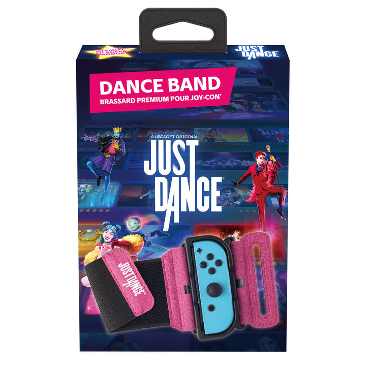 Offizielles Just Dance 2023 – Dance Band – JoyCon Controller-Armband, verstellbares elastisches Armb
