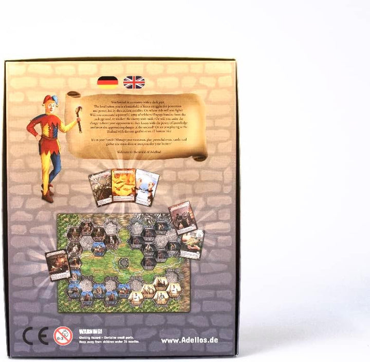 Adellos - First Edition, Strategiespiel, Taktik-Spiel, Brettspiel, Gesellschaftsspiel