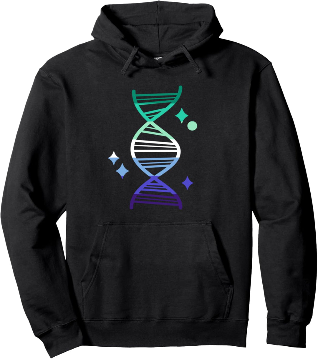 Dezente MLM Gay Pride lustige LGBT Ally MLM Gay Male Flagge Pullover Hoodie