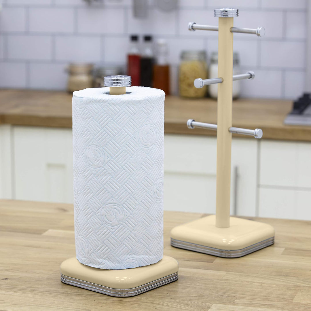 Swan Products Retro Pole Towel, Cream by Swan Products