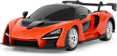 JAMARA 403121 - McLaren Senna 2,4 GHz 1:24 - offiziell lizenziert, bis zu 1 Stunde Fahrzeit bei ca.