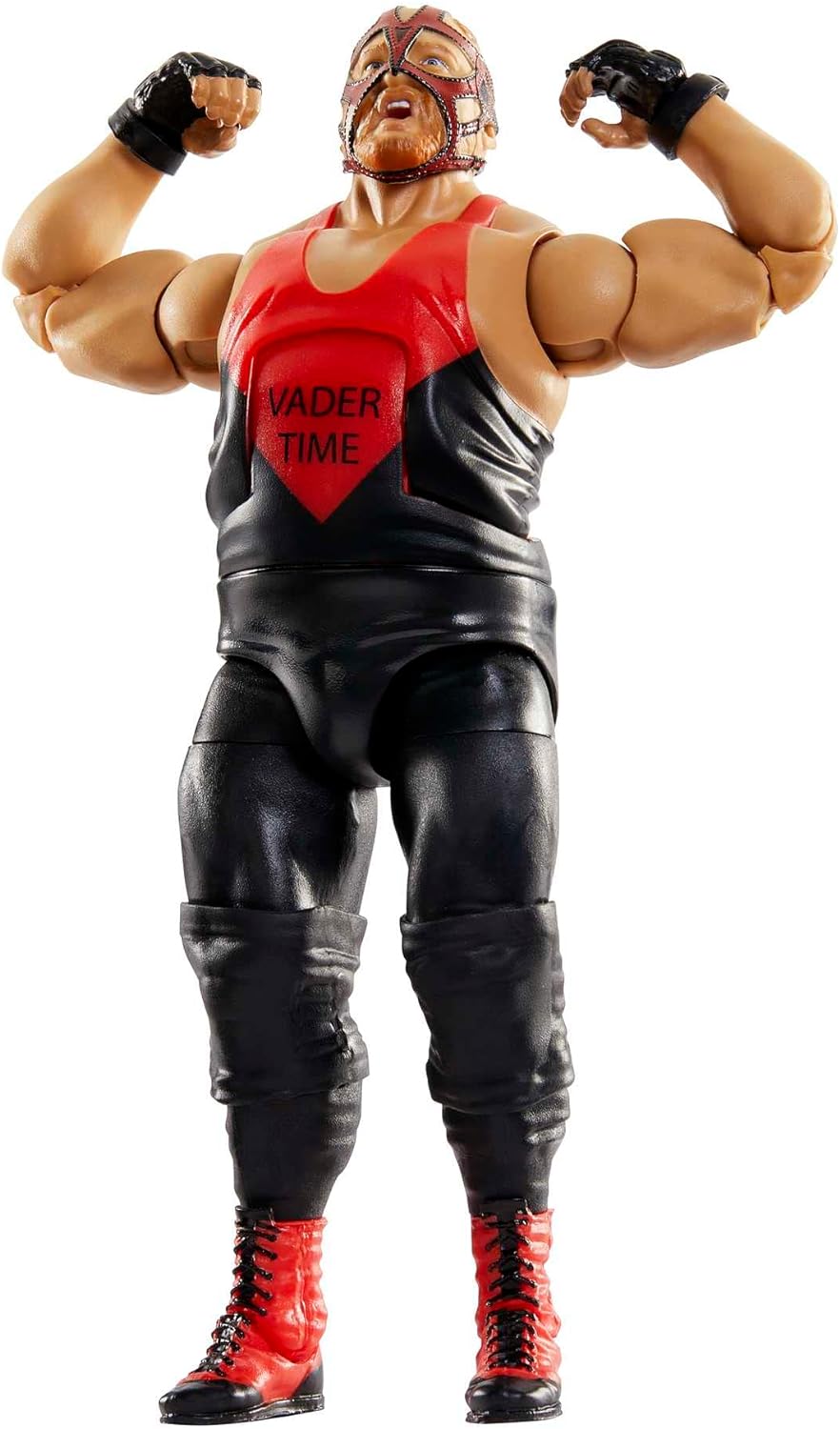 WWE HKP16 - Elite WrestleMania Royal Rumble Vader Actionfigur, bewegliches WWE Sammlerstück mit Zube