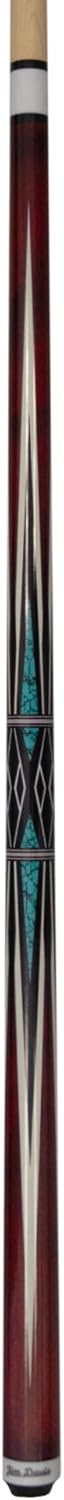 JIM DAVIS Profi Billardqueue Mirage, 12,5 mm Tip, Quick-Joint mit Gewindeschutz, Poolbillard-Cue mit