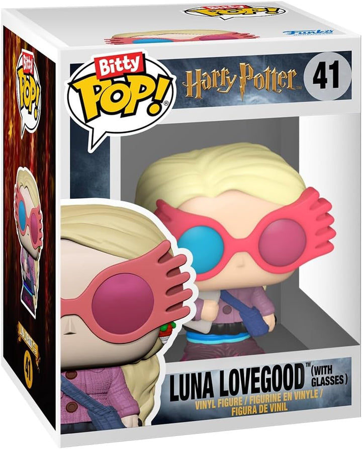 Funko Bitty Pop! Display: Harry Potter - Hogwarts Castle - Albus Dumbledore™ and Luna Lovegood™ and