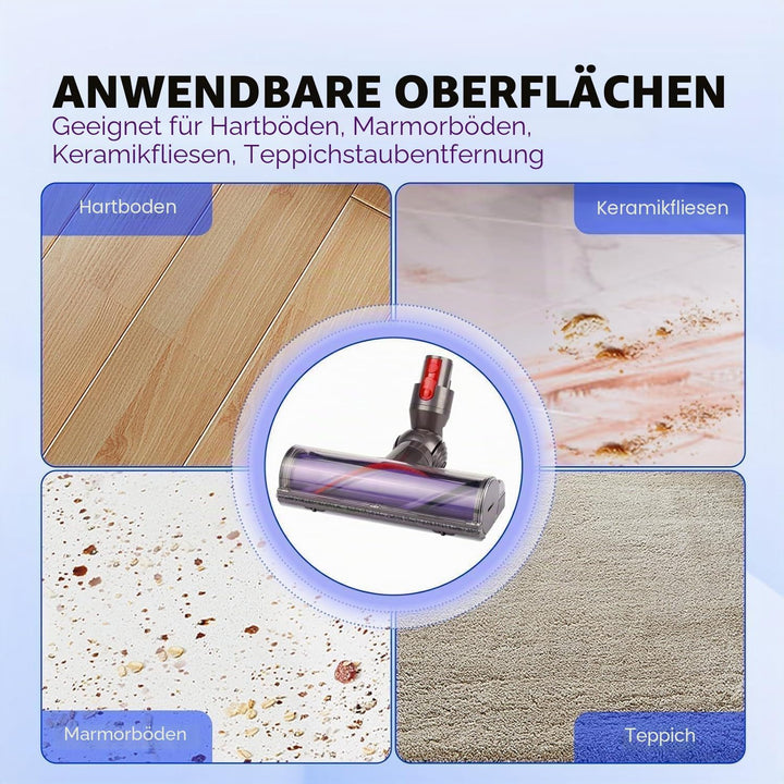 Elektrische Bürste kompatibel für Dyson V7 V8 V10 V11 V15 Staubsauger Ersatzteil Direktantrieb Reini