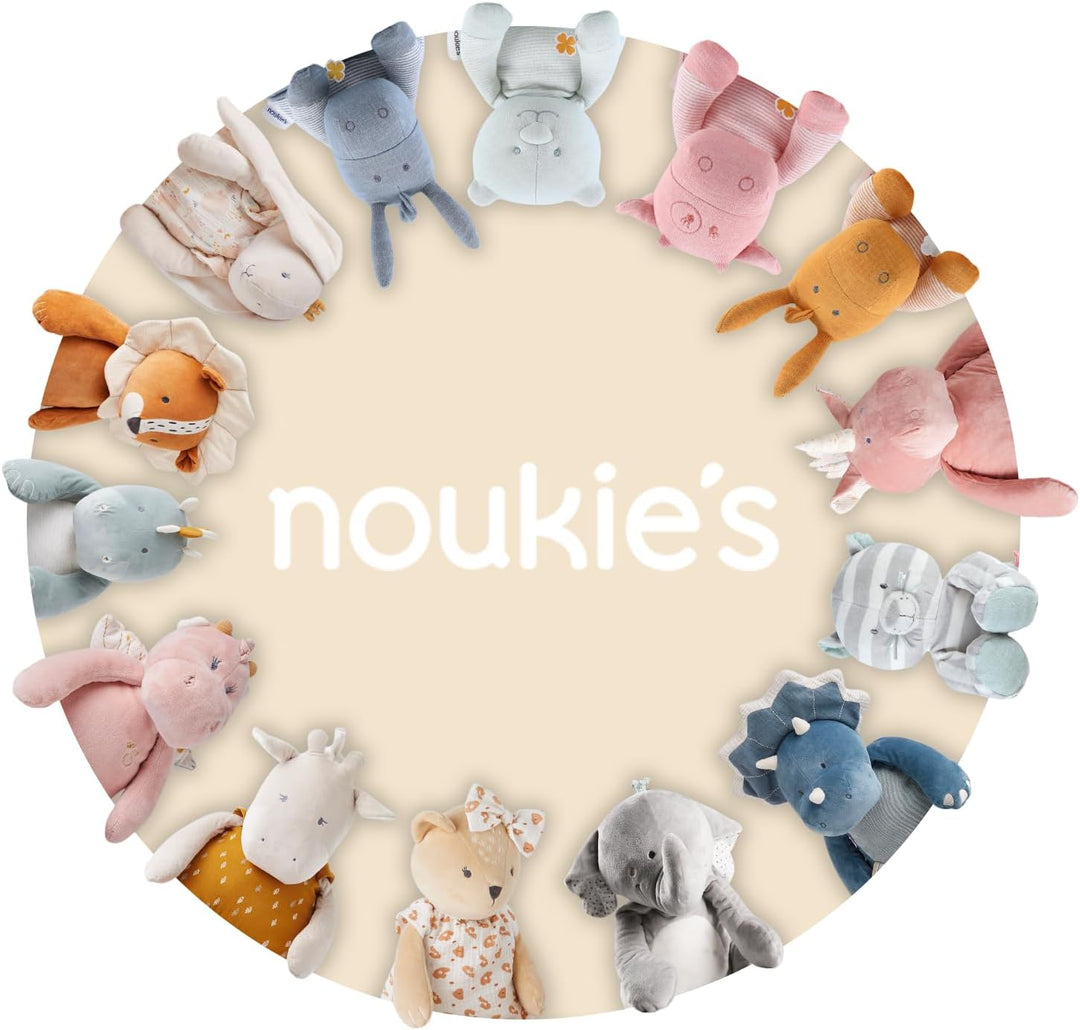 Noukie's - Plüsch für Kinder - Kleines Kuscheltier Kendi - Schmusetuch Bio-Baumwolle - Grösse für Ki