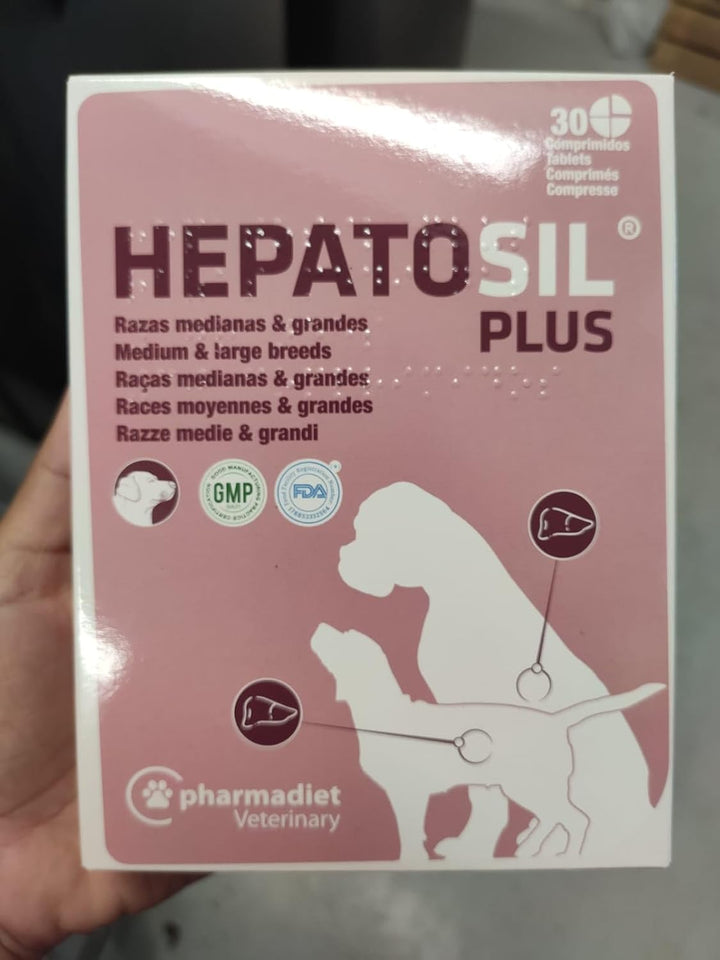 HEPATOSIL PLUS RAZAS GRANDES 30CPD