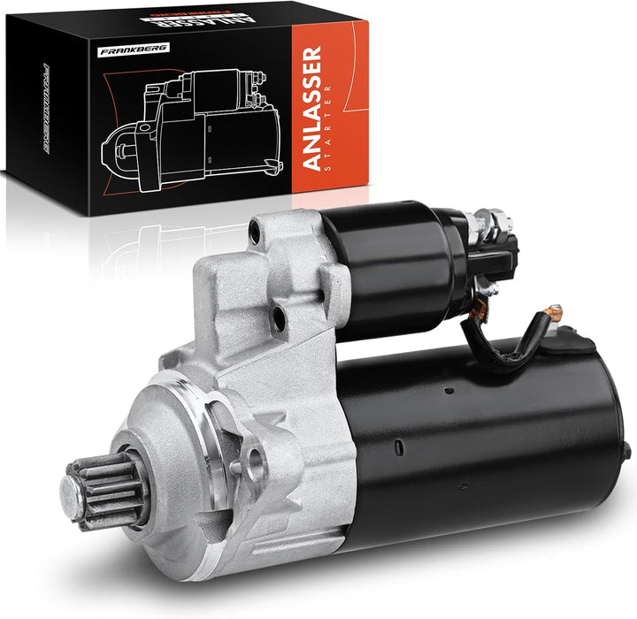 Frankberg 1x Anlasser Motor Anlasser 1,7 KW Kompatibel mit Golf VI Variant AJ5 2.0L 2009-2013 Oct.av