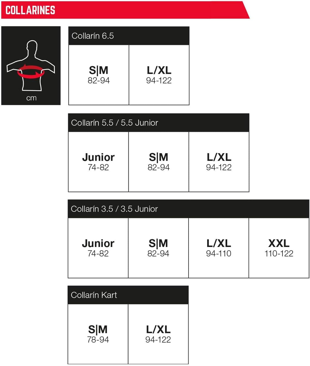 Leatt Nackenschutz 4.5 Stealth Schwarz S-M, Schwarz S-M