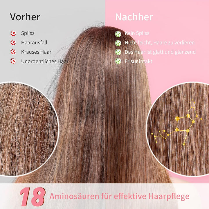 Seidenhaube zum Schlafen, 100% Maulbeerseide Haarhaube, 22 Momme Doppellagig Beidseitig Nutzbar, Sch