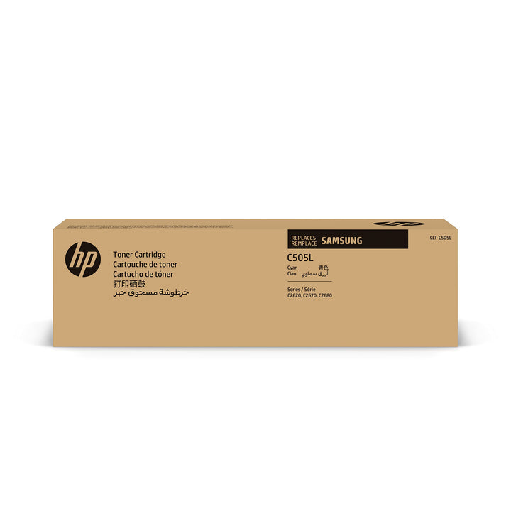 HP CLT-C505L/ELS (SU035A) Original Toner Cyan (Kompatibel mit: SL-C2620DW/C2670FW/C2680FX), cyan