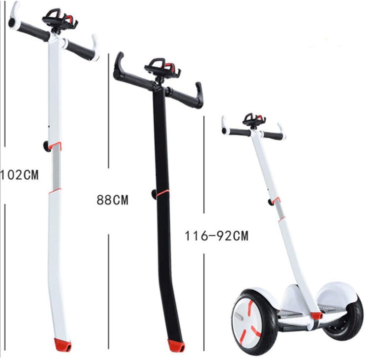 ToLanbbt Lenkerverlängerung Kniestange für Segeay Ninebot Mini Pro mit Handy-Halterung Schwarz, Schw
