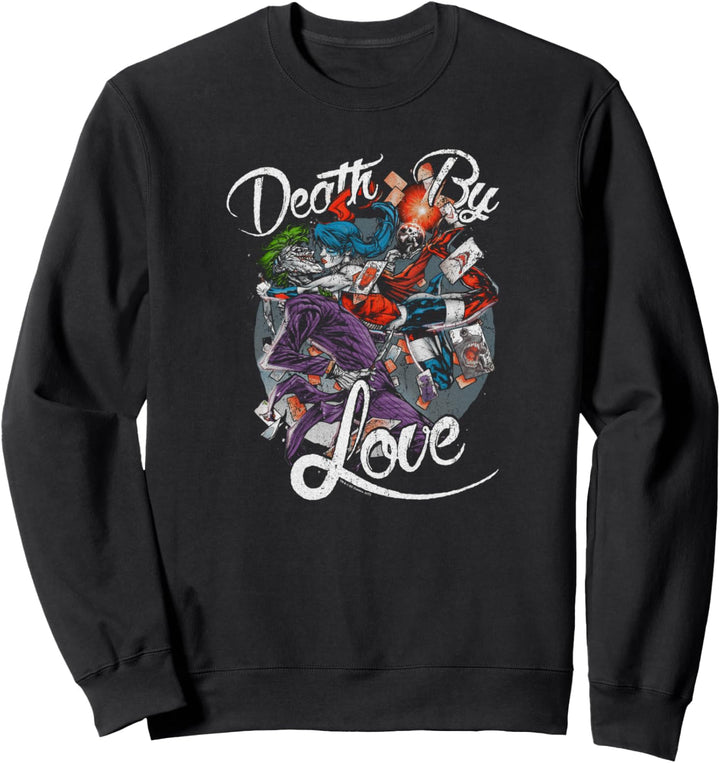 Harley Quinn Joker Death By Love Sweatshirt