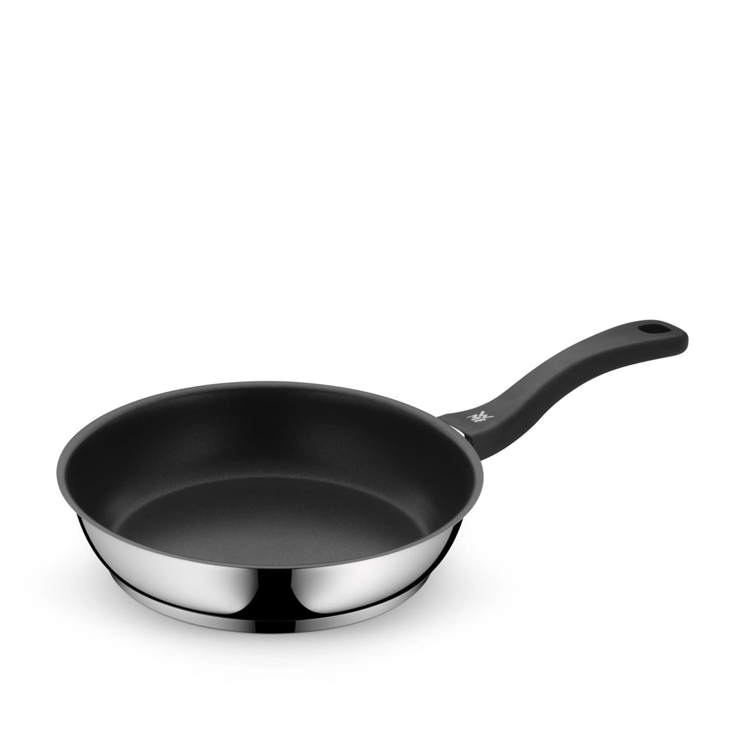 WMF Devil Bratpfanne 24 cm, Pfanne Induktion, Cromargan Edelstahl beschichtet, Kunststoffgriff
