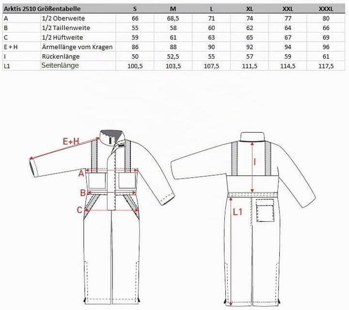 Legendary Thermo Overall 2510 Arktis Anzug Winter Kälte Angelanzug XXL, XXL