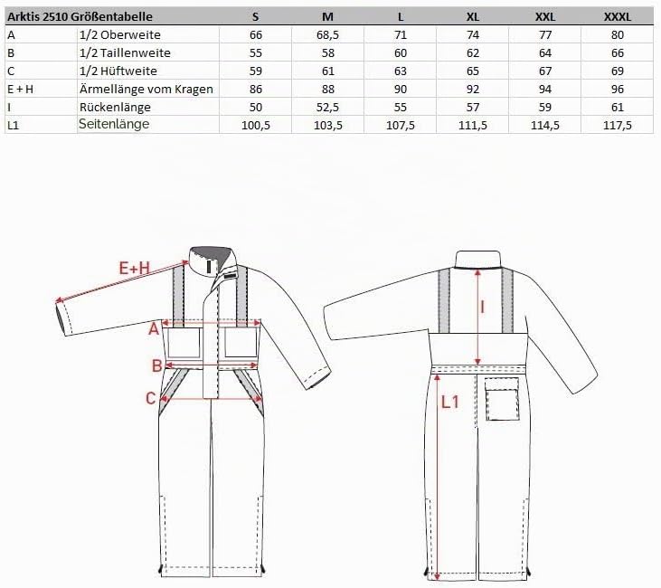 Legendary Thermo Overall 2510 Arktis Anzug Winter Kälte Angelanzug, M