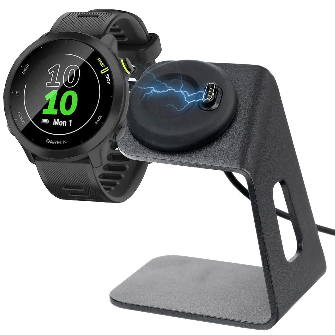 sciuU Ladegerät & Ständer kompatibel mit Garmin Forerunner/Fēnix/Venu/Instinct/Vivoactive Serie, Lad