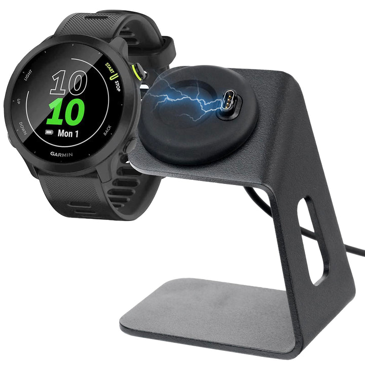 sciuU Ladegerät & Ständer kompatibel mit Garmin Forerunner/Fēnix/Venu/Instinct/Vivoactive Serie, Lad
