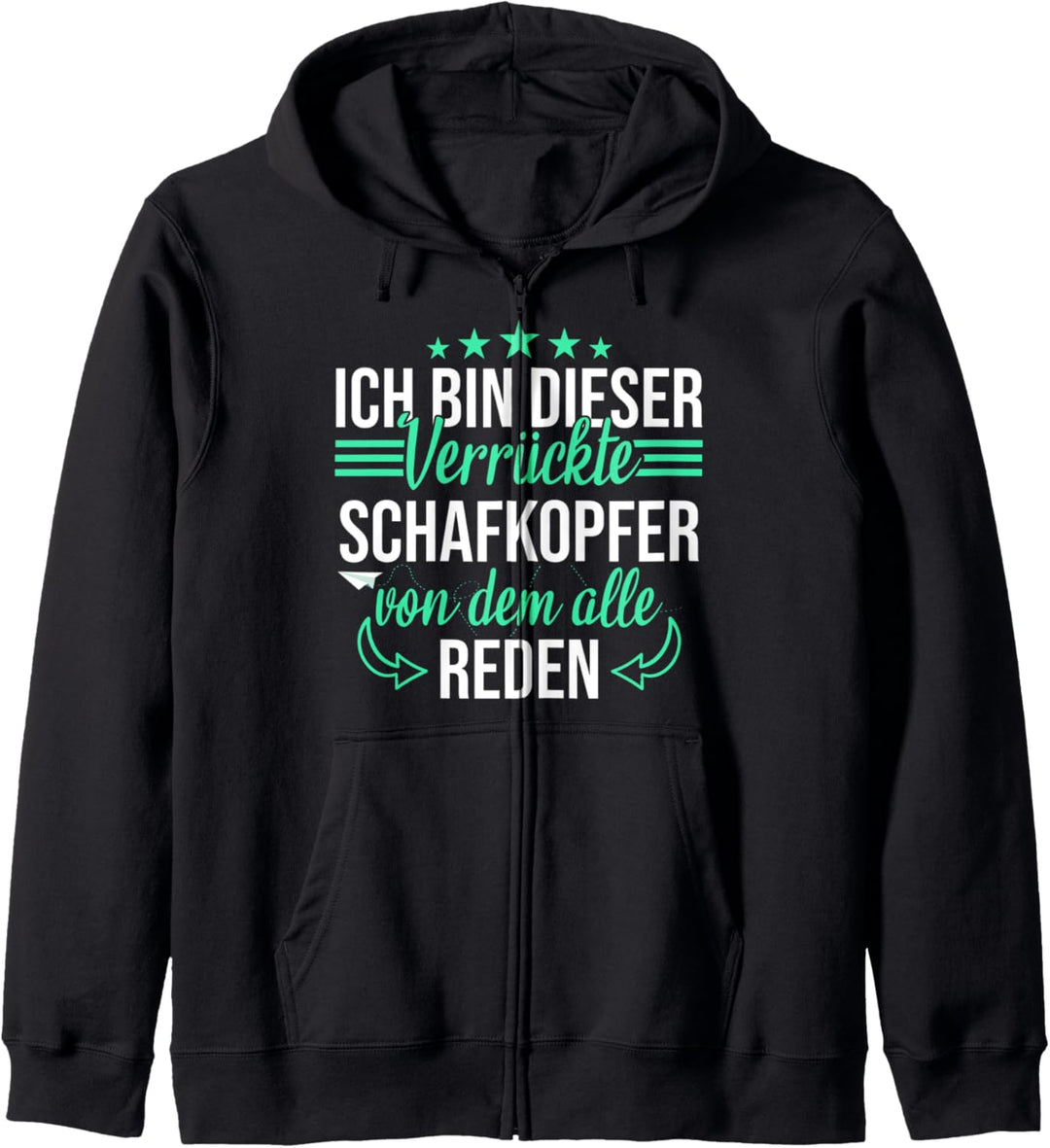 Schafkopf Schafkopfen Kartenspiel Spruch Geschenkidee Kapuzenjacke