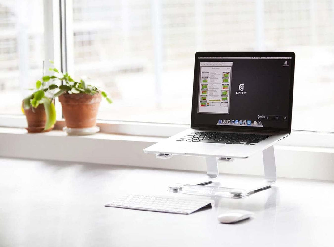Griffin Elevator Aluminium-Ständer für Apple Macbooks & Notebooks & Laptops [Laptop Ständer aus gebü