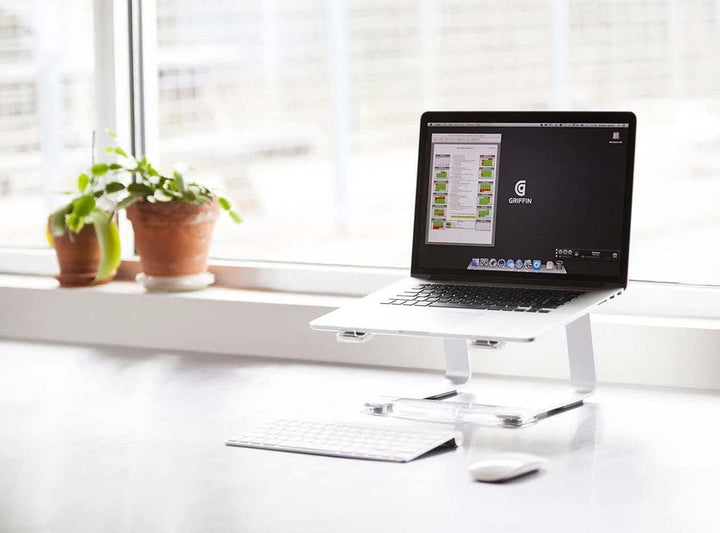 Griffin Elevator Aluminium-Ständer für Apple Macbooks & Notebooks & Laptops [Laptop Ständer aus gebü