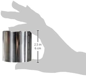 IBILI ARO INOX 6x6 CMS, Stainless Steel, Silber, 6 x 6 x 5 cm (Packung mit 5), 6 x 6 x 5 cm (Packung
