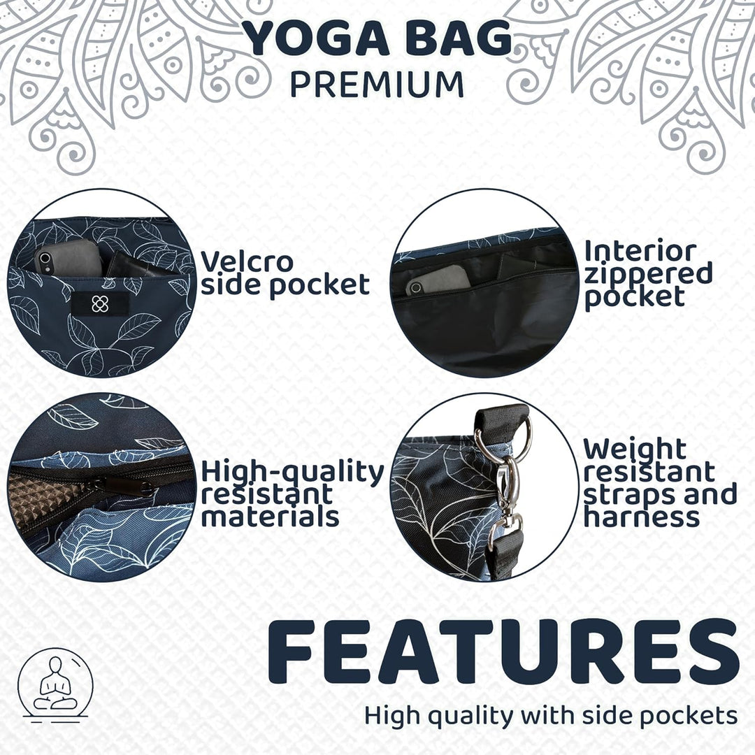 DOJA Barcelona Yogatasche XXL Gross- Robuste und Geräumige Yoga Tasche für Matte und Zubehö - Yogama