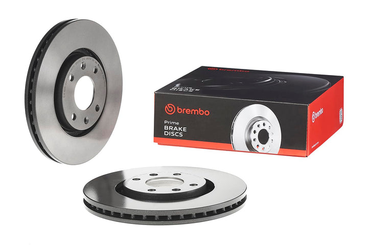 Brembo 09.8760.11 Vordere Bremsscheibe mit UV Lackierung, Anzahl 2