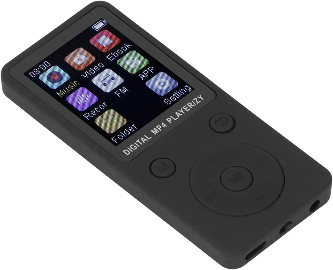 MP3 Player mit Bluetooth 5.0, 64GB Tragbarer MP4 Musikplayer mit 1,8 Zoll Farbbildschirm, Integriert