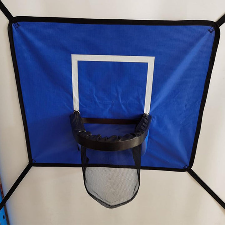 Generisch Trampolin-Basketballkorb | Kinderspielset zum Hüpfen und Dunken | Trampolin Korb Spiel Set