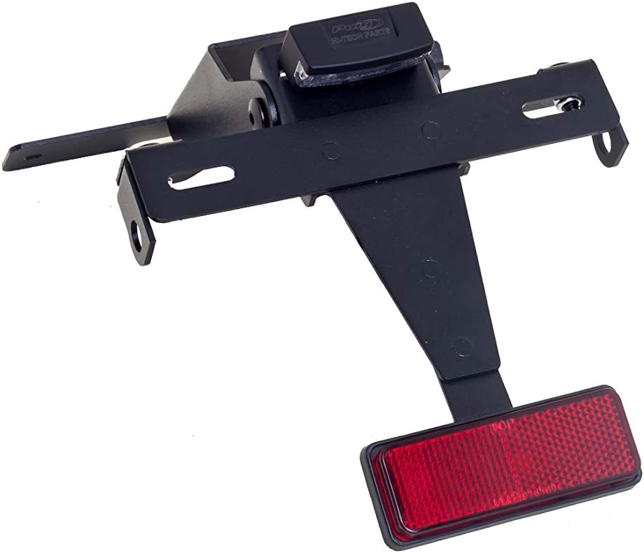 Puig 5319N Nummernschild für BMW S1000R 2014-2015, S1000RR 2009-2011,BMW S1000RR 2012-2015, Schwarz