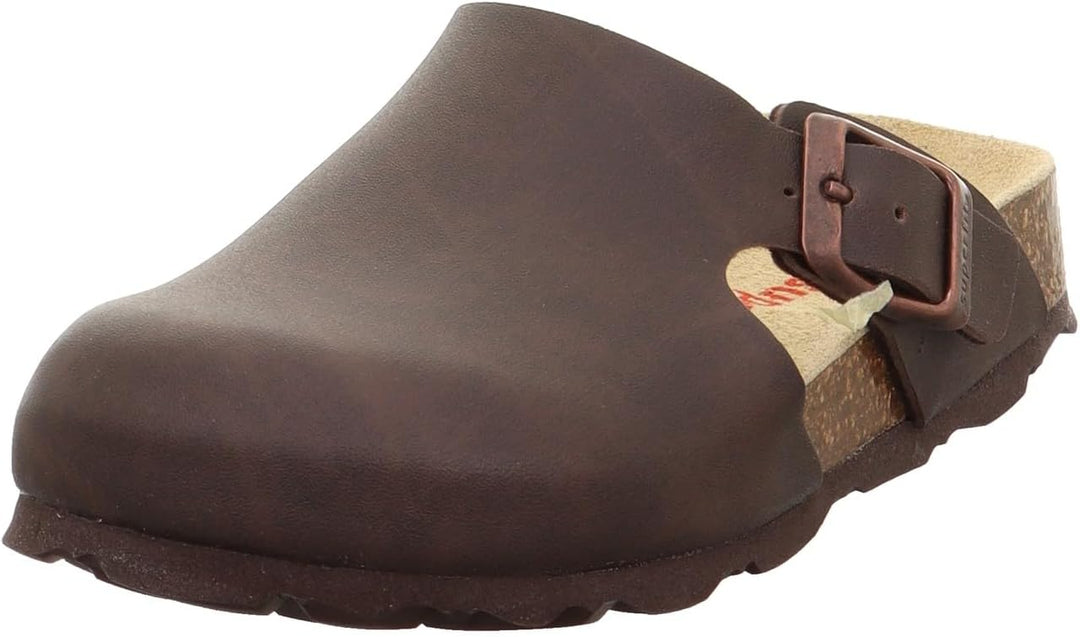Superfit Jungen Fussbettpantoffel Hausschuh, Braun 3000