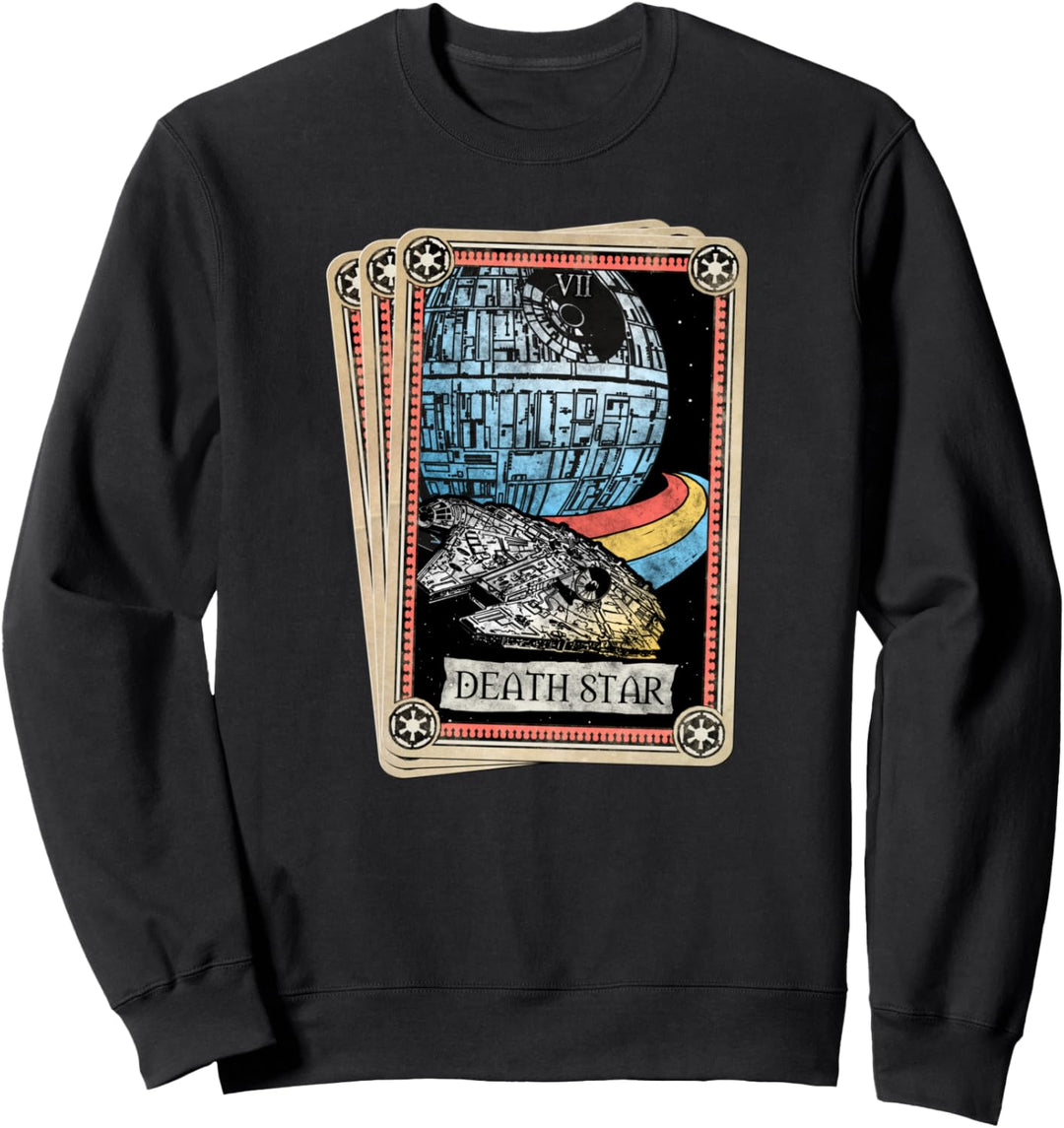 Star Wars Death Star Tarot Cards Sweatshirt