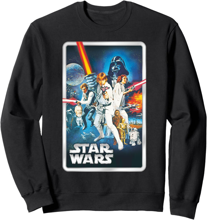 Star Wars A New Hope Classic Poster Sweatshirt