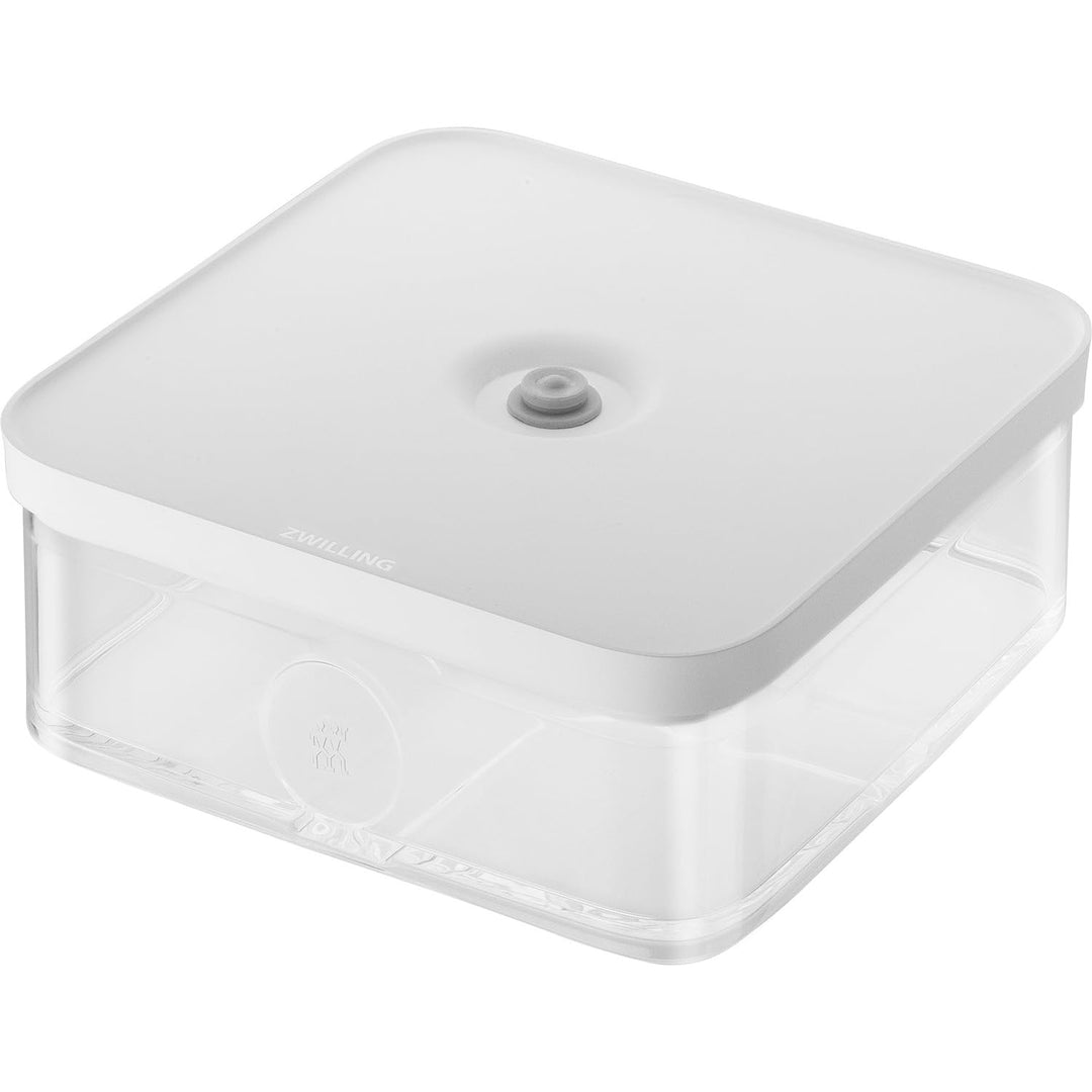 ZWILLING FRESH & SAVE CUBE Box, Grösse L, Modulare & Stapelbare Vorratsdose, Luftdichte & Vakuumierb