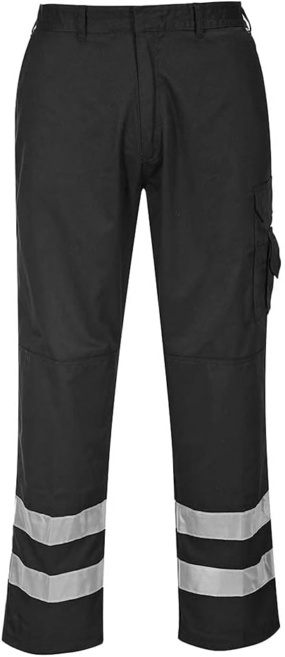 Portwest Unisex Hose Schwarz M Modern, Schwarz M Modern