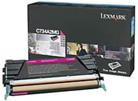 Lexmark C734A2MG C734, X734 Tonerkartusche 6.000 Seiten, magenta, Magenta